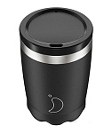 Картинка Термокружка Chilly's Bottles Coffee Cup 340 мл (черный матовый)