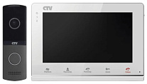 Картинка Комплект видеодомофона CTV DP2700IP NG (белый)