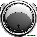 Bear Finger Metal Ring Grip Stand (черный)