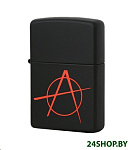 Картинка Зажигалка Zippo Classic 20842 Black Matte