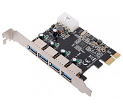 Картинка Контроллер PCI-E VIA VL805 4xUSB3.0 Bulk