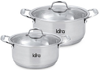 Картинка Набор кастрюль LARA LR02-105 HARMONY