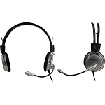 Картинка Наушники Defender Aura 120 (черный/серебристый) (63120)