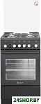 Картинка Плита Газовая De luxe 5040.40г (кр) ЧР-015 (черный)