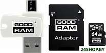Картинка Карта памяти GOODRAM ALL in ONE microSDXC M1A4-0640R12 64GB