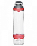 Картинка Бутылка Contigo Cortland Infuser (прозрачный/красный)