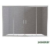 Картинка Душевая шторка BelBagno UNIQUE-VF-2-150/180-140-C-Cr