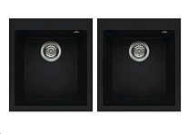 Картинка Кухонная мойка Elleci Quadra 200 Black K86