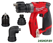 Картинка Дрель-шуруповерт Milwaukee M12 FDDXKIT-202X 4933464979 (с 2-мя АКБ, кейс)
