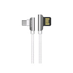 Картинка Кабель Hoco U42 Lightning (белый)