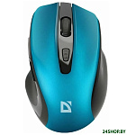 Картинка Мышь Defender Prime MB-053 (бирюзовый)