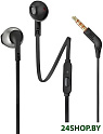 Наушники с микрофоном JBL T205 (черный) (уценка арт. 725311)