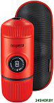 Nanopresso Lava Red + Case