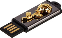 Картинка Флеш-память Iconik Роза Golden 16GB (MTF-ROSE-16GB)