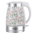 Картинка Электрочайник керамический Sakura SA-2017R (розы)