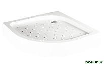 Картинка Душевой поддон Метакам Classic N 90x90 (закругленный)