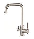 Картинка Смеситель ZorG Steel Hammer SH 715 (сатин)