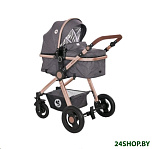 Картинка Детская универсальная коляска Lorelli (Bertoni) Alexa 3 в 1 Luxe Black (10021292186)