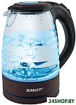 Картинка Электрочайник SCARLETT SC-EK27G97 (черный)