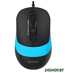 Картинка Мышь A4Tech Fstyler FM10 (черный/синий)