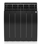 Картинка Алюминиевый радиатор Royal Thermo Biliner Alum 500 Noir Sable (4 секции)