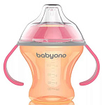 Картинка Поильник BabyOno Natural Nursing 1456 (оранжевый)