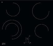 Картинка Варочная панель Krona Dolce 60 BL