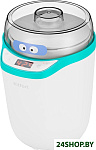 Картинка Йогуртница KITFORT KT-2077-3 (бело-бирюзовый)
