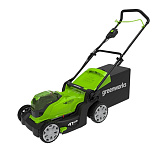 Картинка Газонокосилка Greenworks G24X2LM41 2512607 (без АКБ)