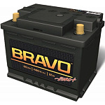 Картинка Автомобильный аккумулятор BRAVO 6СТ-60 Евро/560010009 60 А/ч