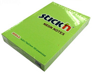 Картинка Блок самоклеящийся бумажный Stickn Hopax 21163 (зеленый)