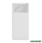 Картинка Портативное зарядное устройство Baseus Bipow Digital Display PPDML-L02 10000mAh (белый)