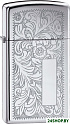 Зажигалка Zippo Slim Venetian 1652 High Polish Chrome