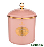 Картинка Емкость для хранения Agness 950-285 (пудровый)