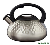 Картинка Чайник со свистком Magistro Glow 4501424 (серебристый)