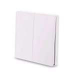 Картинка Выключатель Aqara Wall Light Switch ZigBee (двухклавишный, разрыв фазовой линии)
