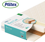 Картинка Матрас детский Plitex EcoLat 1250х650х120 мм арт. ЭКТ-02