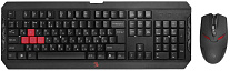 Картинка Клавиатура и мышь A4Tech Bloody Q1100 USB Black
