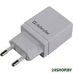 Картинка Сетевое зарядное Defender EPA-10 (белый)