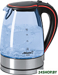 Картинка Электрочайник Atlanta ATH-691 (черно-красный)