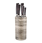 Картинка Подставка для ножей LARA LR05-103 Gray