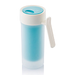 Картинка Термокружка Xindao Pop P432.385 275мл (бирюзовый/белый)