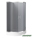 Картинка Душевой уголок Deante Funkia 90x90 KYP 451K (хром/графитовое)