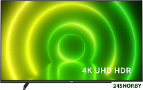 Картинка Телевизор PHILIPS 65PUS7406/60 (темно-серебристый)