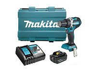 Картинка Дрель-шуруповерт Makita DDF484RT (с 1-м АКБ, кейс)