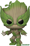 POP! Bobble Marvel We Are Groot Groot as Wolverine (1396) 79519