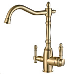 Картинка Смеситель ZorG Steel Hammer SH 812 Br (бронзовый)