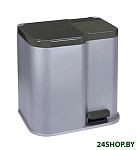 Картинка Мусорное ведро Curver Pedalbin 2 (серый) (234471)