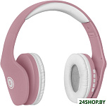 Картинка Наушники Defender FreeMotion B525 (розовый/белый)