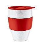 Картинка Термокружка Koziol Aroma To Go Organic FD-3589676 0.4 л (белый/красный)